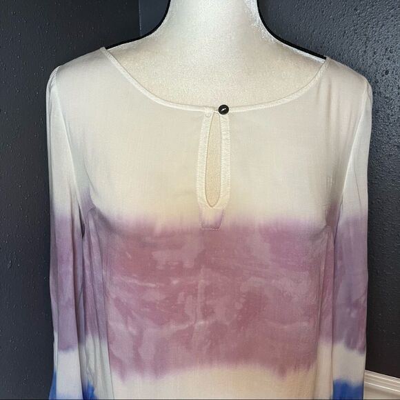 Anthropologie Holding Horses Tie Dye Peasant Top - Picture 4 of 10